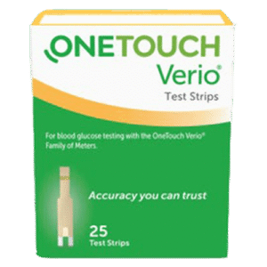 One Touch Verio 25 Ct Retail